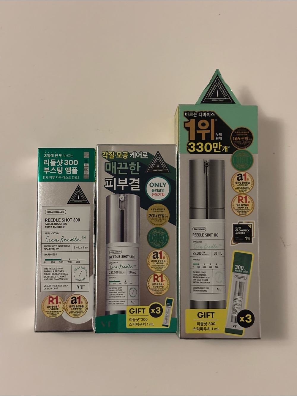 VT Reedle shot 100 and 300 Microneedling serum